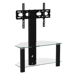 Rackhams Century cantilever TV-Stand in black - Black