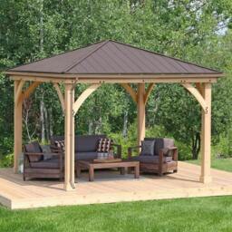 Rackhams Rain Gutter Kit 12ft x 12ft Meridian Gazebo - thumbnail 5
