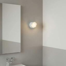 Rackhams 4 Watt LED Round White IP65 Bathroom Wall Light - thumbnail 1