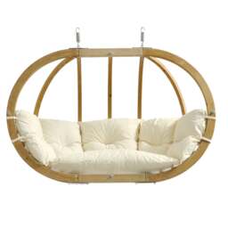 Rackhams Globo Royal Natura Hanging Egg Chair - thumbnail 2