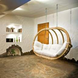 Rackhams Globo Royal Natura Hanging Egg Chair - thumbnail 1