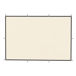 Rackhams Sun Shade Sail with UV Protection - 3.6 x 3 m - Beige - thumbnail 3