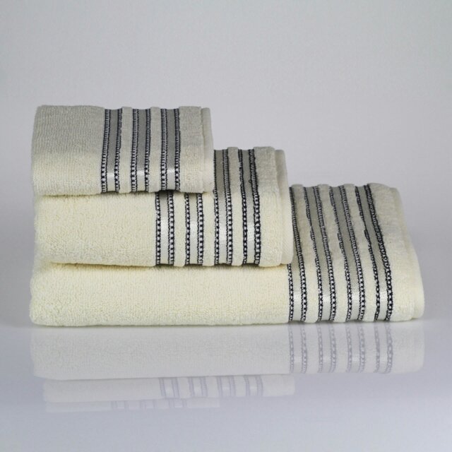 Rackhams Porto Luxury 100% Cotton 500 GSM Face Cloth, Hand and Bath Towel Set - Ultra Soft and Absorbent - image 1