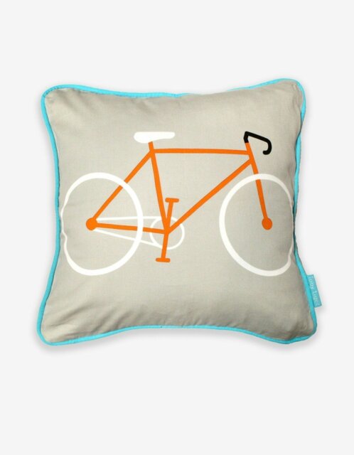 Rackhams Grey Bike Cushion Cover