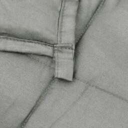 Rackhams Weighted Blanket Grey 200x220 cm 9 kg Fabric - thumbnail 5