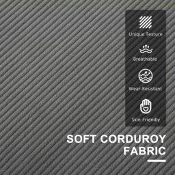 Rackhams 2 Seater Sofa with Under Seat Storage for Small Spaces - Grey - Polyester - 2 Seater - thumbnail 5