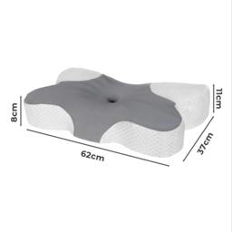 Rackhams Ergonomic Cervical Memory Foam Pillow for Neck Pain Relief Cool Breathable - thumbnail 3