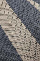 Rackhams County Stripe Blue Rug – Indoor & Outdoor - 67X300 cm - thumbnail 3
