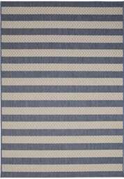 Rackhams County Stripe Blue Rug – Indoor & Outdoor - 67X300 cm - thumbnail 2