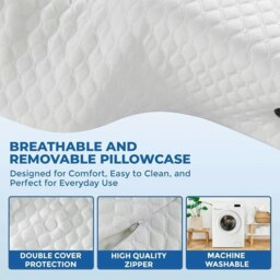 Rackhams Ergonomic Memory Foam Pillow For Cervical Neck Shoulder Orthopedic Pain Relief - thumbnail 3