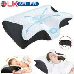 Rackhams Ergonomic Memory Foam Pillow For Cervical Neck Shoulder Orthopedic Pain Relief - thumbnail 2