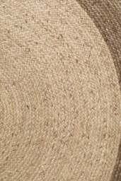 Rackhams Jutta Natural Round Jute Brown Rug - Ø 240 cm - thumbnail 2