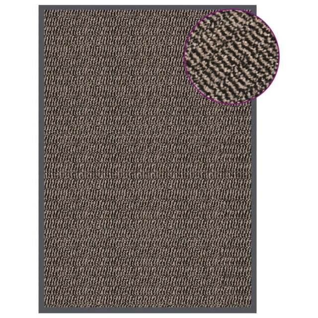 Rackhams Doormat Tufted 60x90 cm Dark Brown