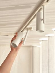 Rackhams Jerome Link 3-Kit + 1m - Track Light - White - 1 - thumbnail 5
