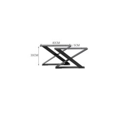 Rackhams 2Pcs X-Shaped Metal Table Legs DIY for Dining Table - 40*5*30 - thumbnail 6