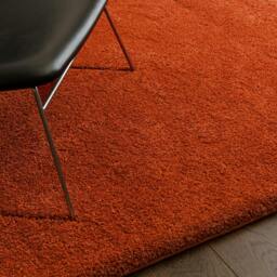 Rackhams Atlas Orange Shaggy Rug - 80x150cm - thumbnail 3