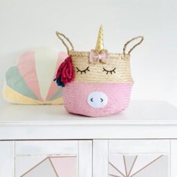 Rackhams Unicorn Basket - Large - thumbnail 1
