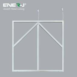 Rackhams 60x60cm LED Frame Panel Light with Blue Arrow Design - 40W, Cool White - Single Pack - 6500K - thumbnail 2