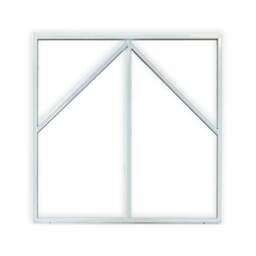 Rackhams 60x60cm LED Frame Panel Light with Blue Arrow Design - 40W, Cool White - Single Pack - 6500K - thumbnail 1