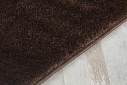 Rackhams Polyester Shaggy Rug - Brown - 80cm x 150cm (2.6ft x 5ft) - thumbnail 2