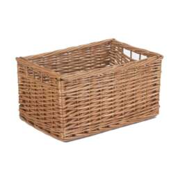 Rackhams Double Steamed Wicker Storage Basket - Small - thumbnail 5