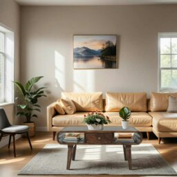 Rackhams Winnie Dark Mango Wood Coffee Table with Drawer