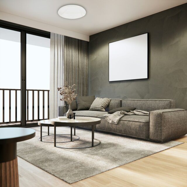Rackhams Allister 48cm LED Ceiling Light Full Remote Control Stylish Modern And Powerful At A Great Price - image 1