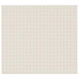 Rackhams Weighted Blanket Light Cream 200x230 cm 9 kg Fabric - thumbnail 3