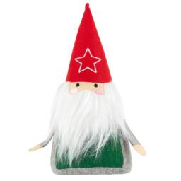 Rackhams Scandi Festive Santa Claus Doorstop - Multicoloured - Multicoloured - thumbnail 1