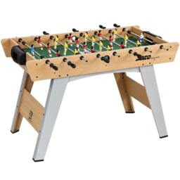 Rackhams 4ft Table Football, Foosball Table Game for Adults, Natural Wood - thumbnail 2