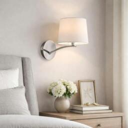 Rackhams Rafela Polished Chrome Wall Light