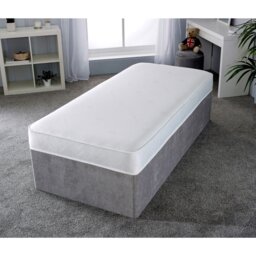 "Rackhams European Double Foam Mattress - 6"" Deep, Medium Firm Support - White - 1 - 3ft Single Mattress (90cm x 190cm)" - thumbnail 3