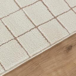 Rackhams Our Pnw Home Cascade-Modern Ivory Brown Graphic High Pile Rug - 200 x 275 cm - thumbnail 3