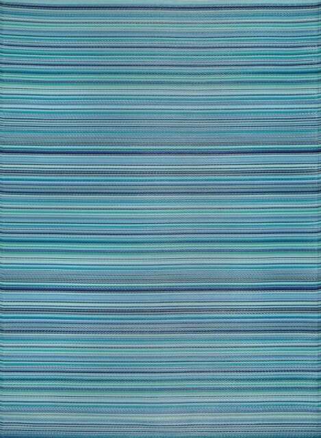 Rackhams Rainbow Outdoor Rug Blue - 1020 - 150X220 cm - image 1