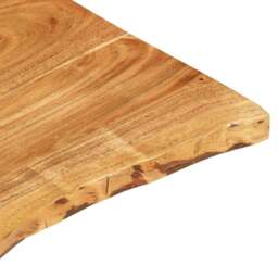 Rackhams Bathroom Vanity Top Solid Acacia Wood 80x52x2.5 cm - thumbnail 6