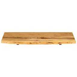 Rackhams Bathroom Vanity Top Solid Acacia Wood 80x52x2.5 cm - thumbnail 3