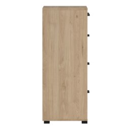 Rackhams Sofia Chest 3 + 2 Drawers Jackson Hickory - Oak - Matt - Melamine - thumbnail 4