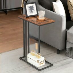 Rackhams Side Table C Shaped - thumbnail 2