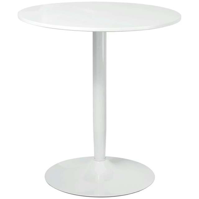 Rackhams 75H x 70cm Two-Person Minimalistic Dining Table - White - image 1