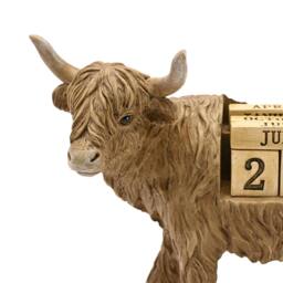Rackhams Highland Cow Figurine Calendar - thumbnail 4