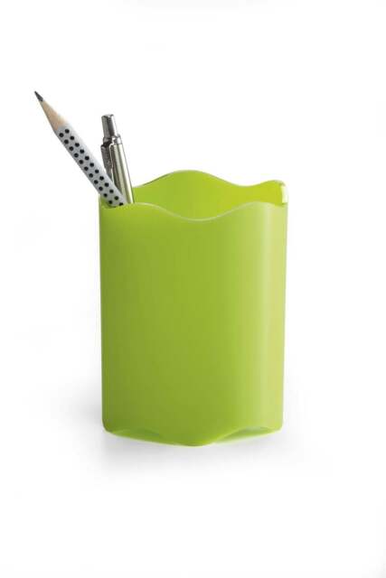 Rackhams TREND Pen Pot Pencil Holder Desk Tidy Organiser - 6 Pack - Green