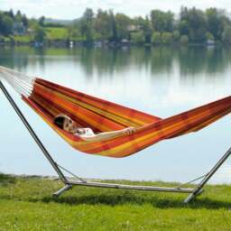 Rackhams Sumo Rockstone Metal Hammock Stand (L) - thumbnail 4