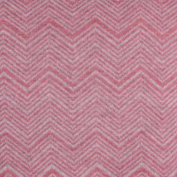 Rackhams ZigZag Candy Pink and Pearl Grey Cushion - thumbnail 2