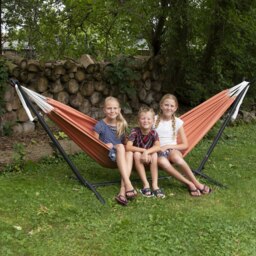 Rackhams 's Combo - Sunbrella Coral Hammock with Stand (8ft) - thumbnail 2