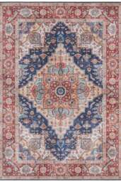 Rackhams Oriental Sylla Indigo-Blue Rug - 120X160 cm - thumbnail 1