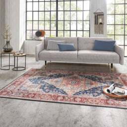 Rackhams Oriental Sylla Indigo-Blue Rug - 120X160 cm - thumbnail 6