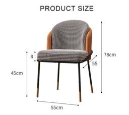 Rackhams A Set of 2 Ratley Dining Chair, Linen - A Set of 2 Chairs - Style 1 - thumbnail 4