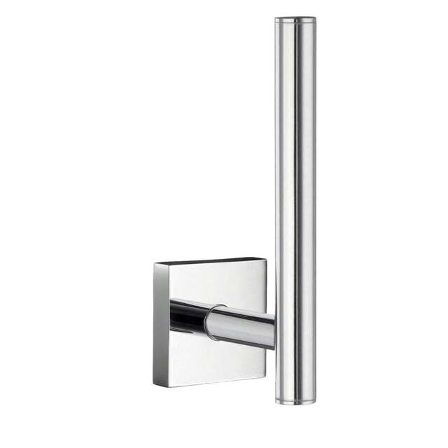 Rackhams Polished Chrome Spare Toilet Roll Holder