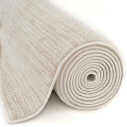 Rackhams Carmel Cream-Beige Striped Rug - 6010 - 120X170 cm - thumbnail 5