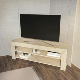 "Rackhams Rita Modern Tv Stand TV Cabinet for TV's up to 52"" - White" - thumbnail 5